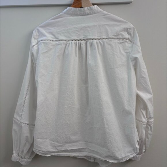 Universal Standard Saint-Honore Poplin Blouse Size XS (10-12) - Picture 7 of 8